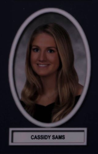 Theta Chapter Composite Detail, Cassidy Sams, 2018-2019