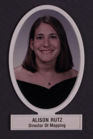 Theta Chapter Composite Detail, Alison Rutz, 1999-2000