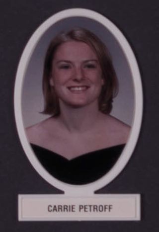 Theta Chapter Composite Detail, Carrie Petroff, 1999-2000