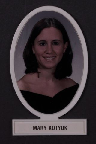 Theta Chapter Composite Detail, Mary Kotyuk, 1999-2000