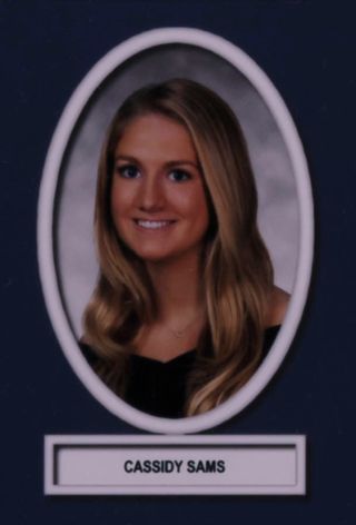 Theta Chapter Composite Detail, Cassidy Sams, 2019-2020