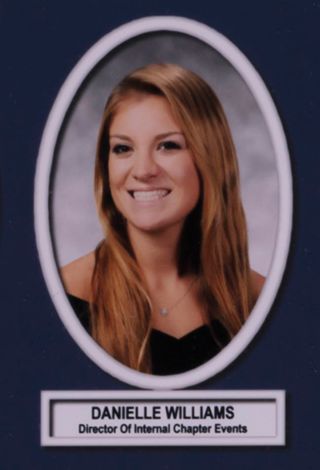 Theta Chapter Composite Detail, Danielle Williams, 2017-2018