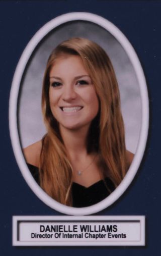 Theta Chapter Composite Detail, Danielle Williams, 2016-2017