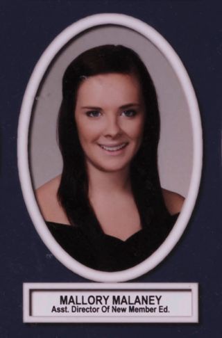 Theta Chapter Composite Detail, Mallory Malaney, 2010-2011