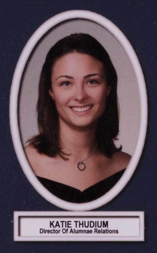 Theta Chapter Composite Detail, Katie Thudium, 2010-2011