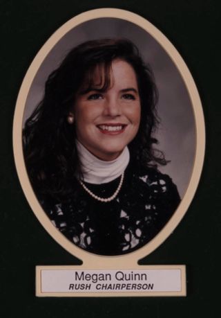 Theta Chapter Composite Detail, Megan Quinn, 1993-1994