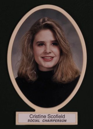 Theta Chapter Composite Detail, Christine Scofield, 1993-1994