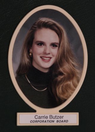 Theta Chapter Composite Detail, Carrie Butzer, 1993-1994