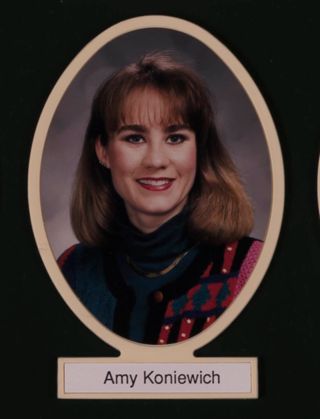 Theta Chapter Composite Detail, Amy Koniewich, 1993-1994