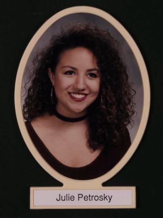 Theta Chapter Composite Detail, Julie Petrosky, 1993-1994