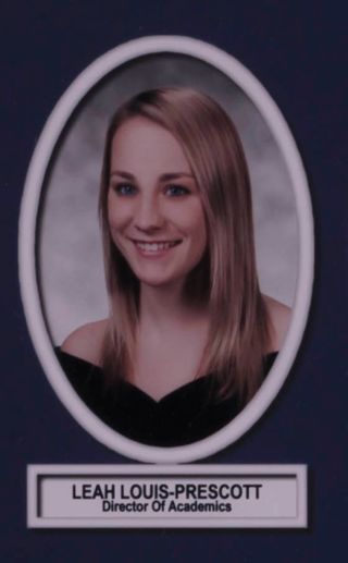 Theta Chapter Composite Detail, Leah Louis-Prescott, 2013-2014