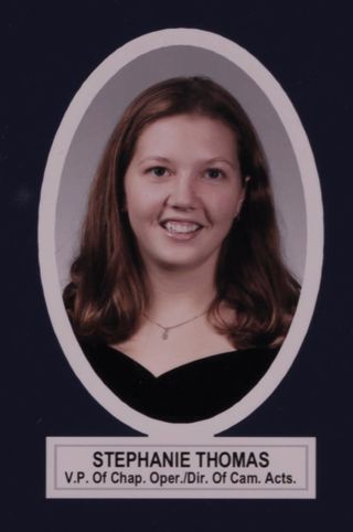 Theta Chapter Composite Detail, Stephanie Thomas, 2002-2003
