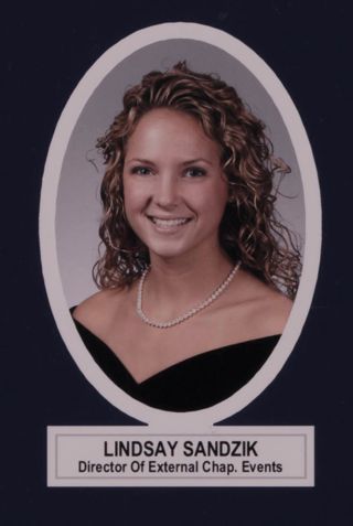 Theta Chapter Composite Detail, Lindsay Sandzik, 2002-2003