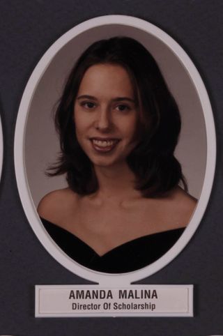 Theta Chapter Composite Detail, Amanda Malina, 1997-1998