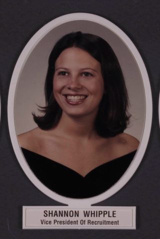 Theta Chapter Composite Detail, Shannon Whipple, 1997-1998