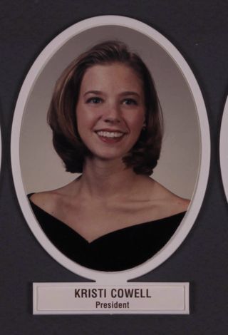 Theta Chapter Composite Detail, Kristi Cowell, 1997-1998