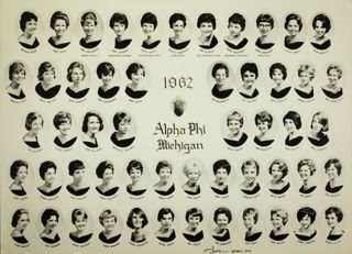 Theta Chapter Composite Photograph, 1962