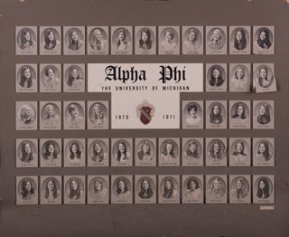 Theta Chapter Composite Photograph, 1970-1971