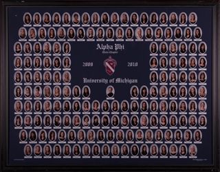 Theta Chapter Composite Photograph, 2009-2010