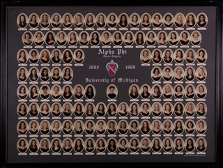 Theta Chapter Composite Photograph, 1998-1999