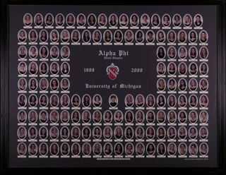 Theta Chapter Composite Photograph, 1999-2000