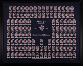 Theta Chapter Composite Photograph, 2002-2003