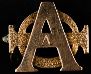 Rose Pindar Brower Badge, 1887