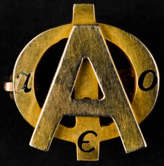Jennie Thorburn Sanford Badge, 1887