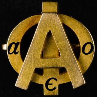 Eunice Green Badge, October 20, 1906