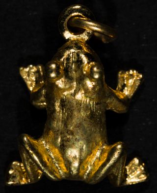 Alpha Phi Frog Convention Charm, 2000