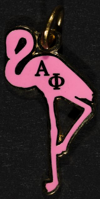 Alpha Phi Flamingo Convention Charm, 2010