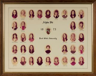 Beta Omega Chapter Composite Photograph, 1973
