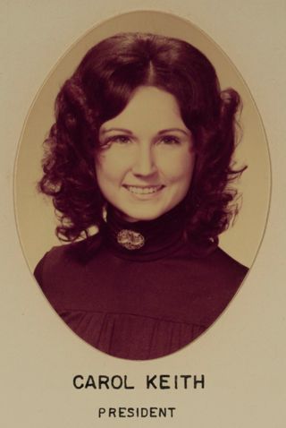 Beta Omega Chapter Composite Detail, Carol Keith, 1973