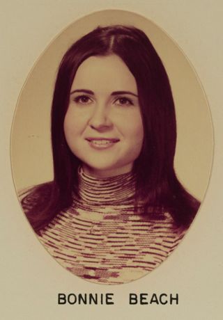 Beta Omega Chapter Composite Detail, Bonnie Beach, 1973