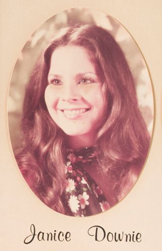 Beta Omega Chapter Composite Detail, Janice Downie, 1975-1976