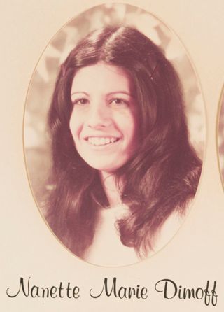 Beta Omega Chapter Composite Detail, Nanette Mary Dimoff, 1975-1976