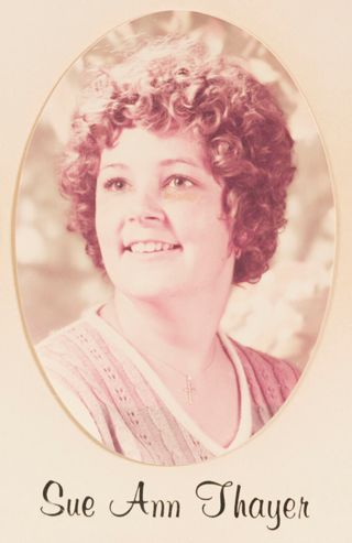 Beta Omega Chapter Composite Detail, Sue Ann Thayer, 1975-1976