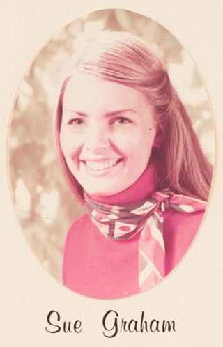 Beta Omega Chapter Composite Detail, Sue Graham, 1975-1976