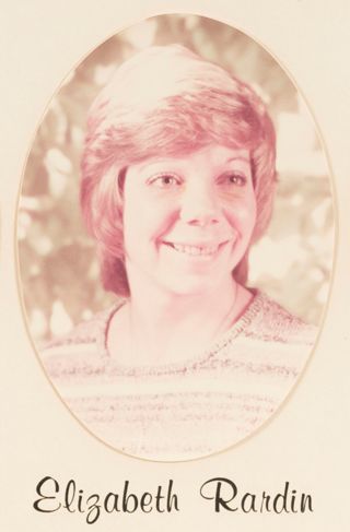 Beta Omega Chapter Composite Detail, Elizabeth Rardin, 1975-1976