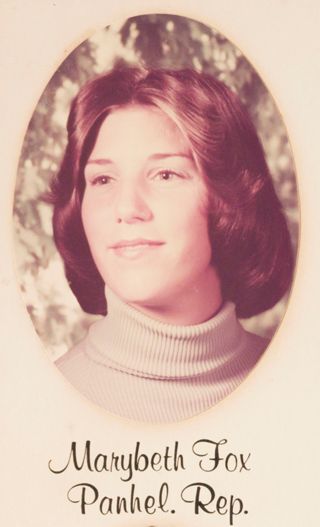 Beta Omega Chapter Composite Detail, Marybeth Fox, 1976-1977