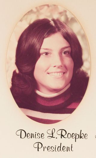 Beta Omega Chapter Composite Detail, Denise L. Roepke, 1976-1977