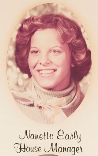 Beta Omega Chapter Composite Detail, Nanette Early, 1976-1977