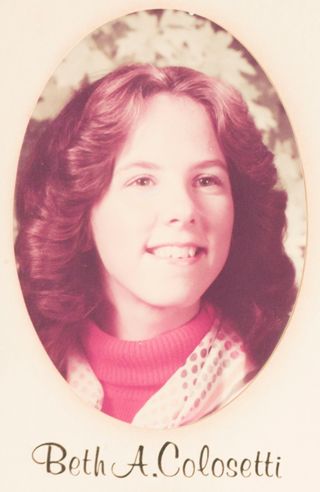 Beta Omega Chapter Composite Detail, Beth A. Colosetti, 1976-1977