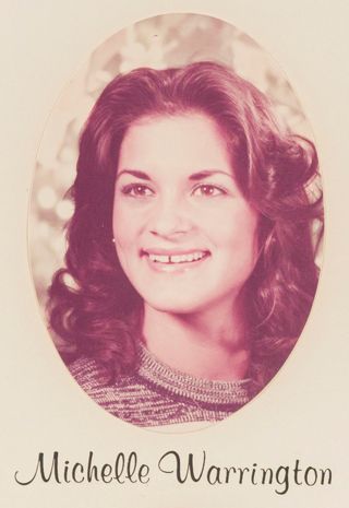 Beta Omega Chapter Composite Detail, Michelle Warrington, 1976-1977