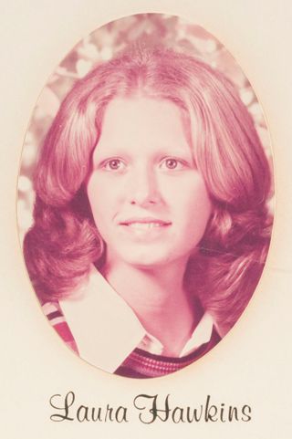 Beta Omega Chapter Composite Detail, Laura Hawkins, 1976-1977