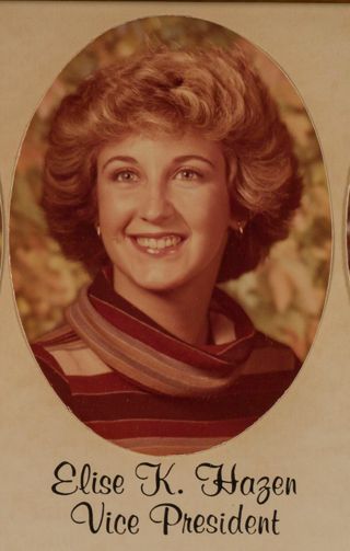 Beta Omega Chapter Composite Detail, Elise K. Hazen, 1978-1979