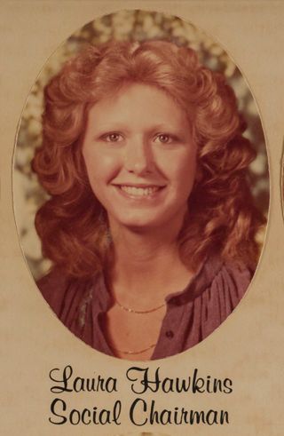 Beta Omega Chapter Composite Detail, Laura Hawkins, 1978-1979