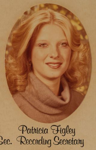 Beta Omega Chapter Composite Detail, Patricia Figley, 1979-1980