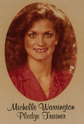 Beta Omega Chapter Composite Detail, Michelle Warrington, 1979-1980