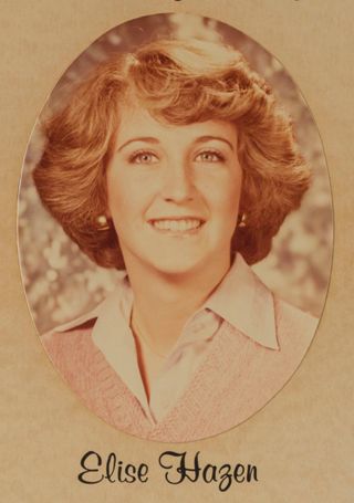 Beta Omega Chapter Composite Detail, Elise Hazen, 1979-1980